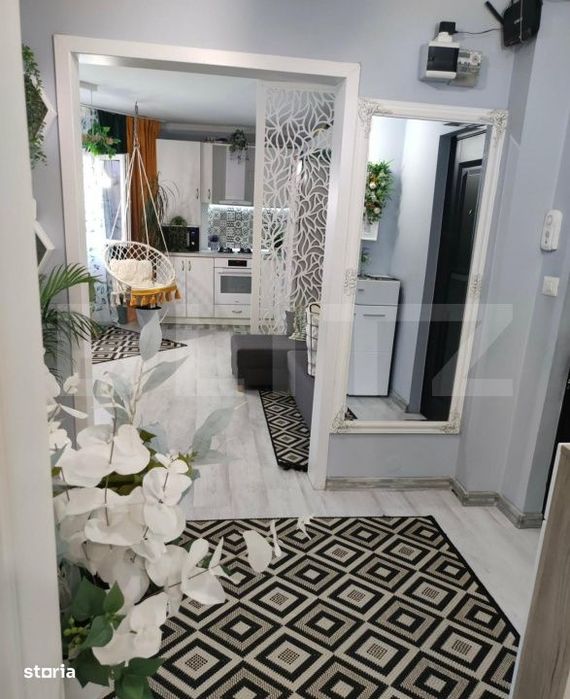 Apartament 2 camere, complet mobilat si utilat, balcon, renovat - Sime