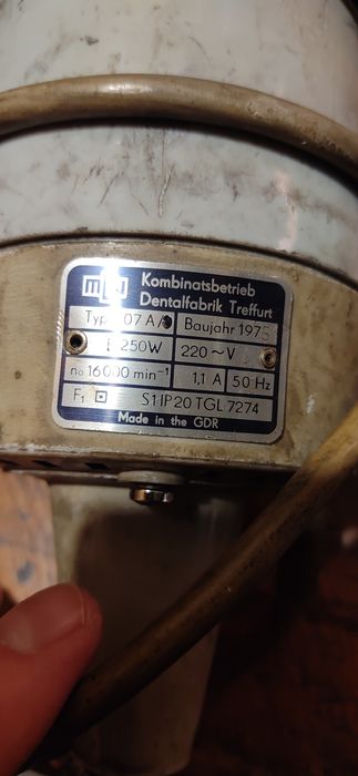 Висящ мотор зъботехнически златарски