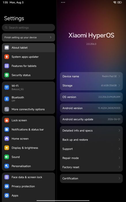 Xiaomi Redmi Pad Se 11"