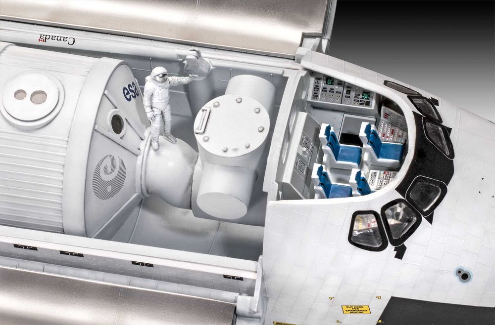 Space Shuttle 1/72, сборная модель.