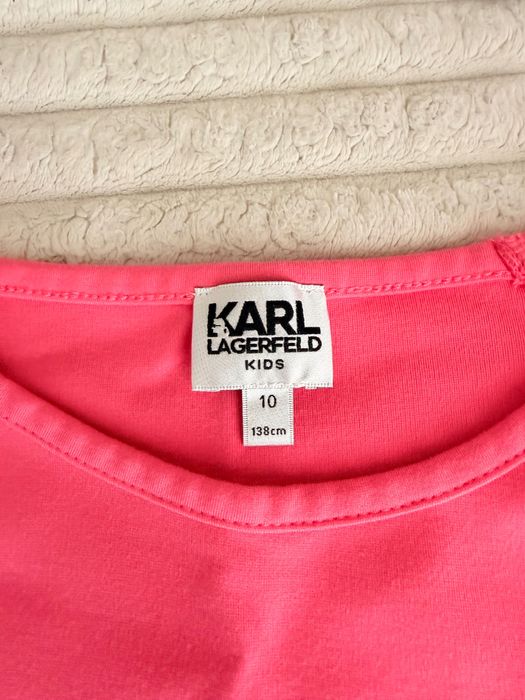 Детска рокля KARL LAGERFELD