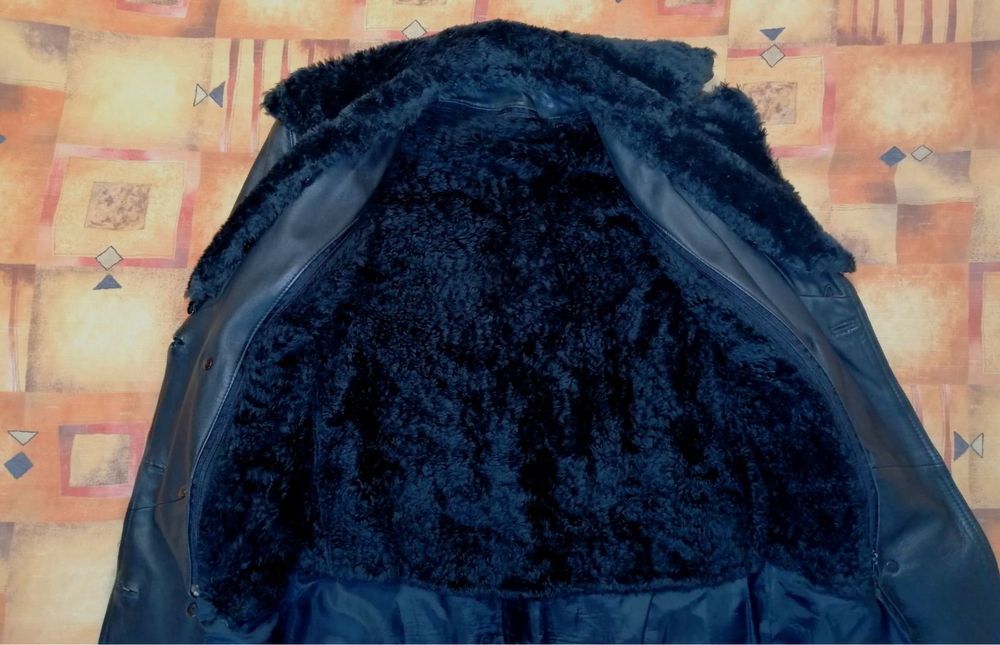 Кожено палто ЕСТЕСТВЕНА кожа