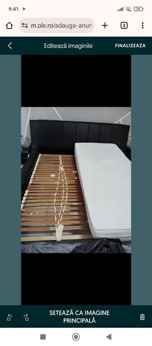 Pat dormitor mare