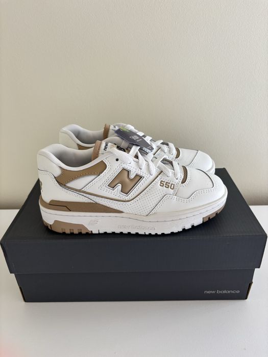 New Balance 550 - Alb/Bej - Marimea 36
