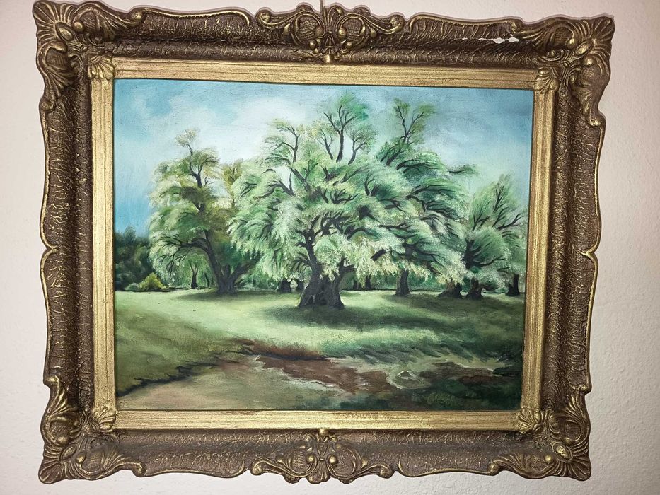 Tablou pictat in ulei pe pinza