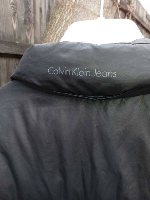 CK Calvin Klein Down & Feather geaca puf real masura M - 100% original