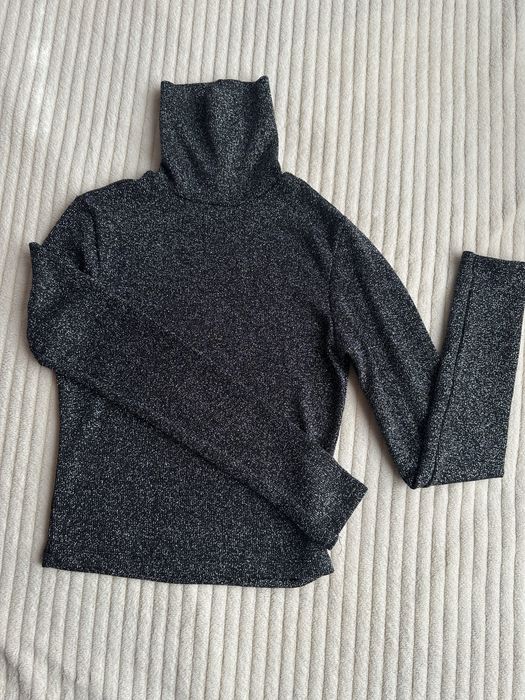 Блуза с поло яка