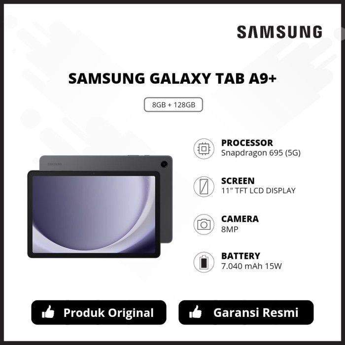 Samsung Tab A9 vs Samsung Tab A9+Plus Wifi 5G