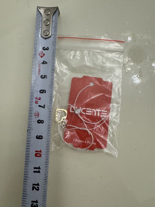 Кулон сердце серебро новый