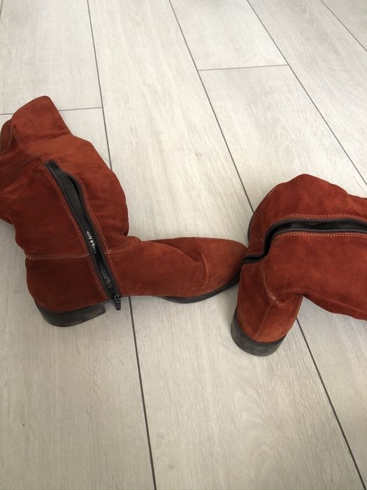 Cizme Carmens piele intoarsa m37
