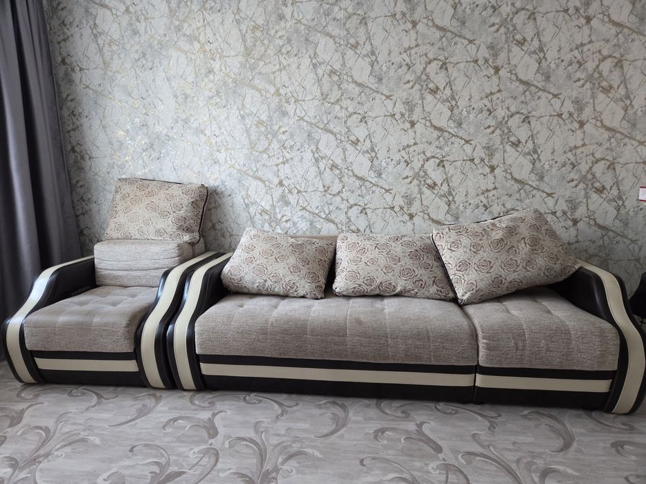 Продам диван и кресло в наборе