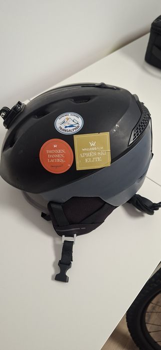 Casca ski cu ochelari