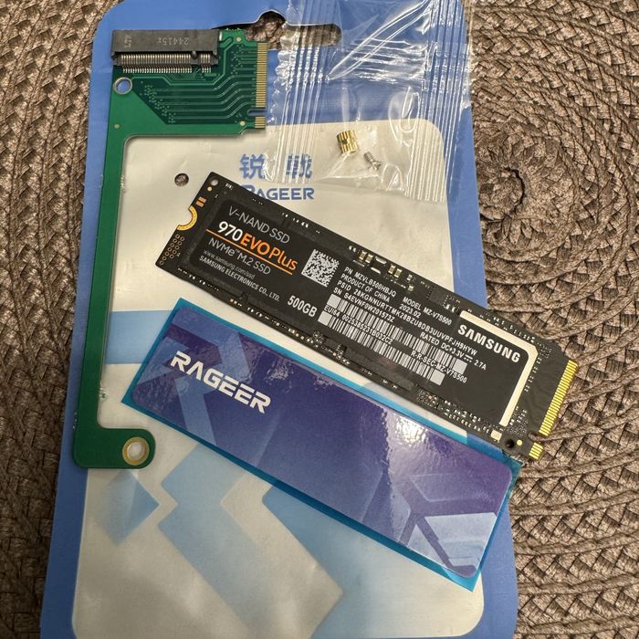 Samsung 970 Evo plus 500GB SSD Steamdeck и ROG Ally