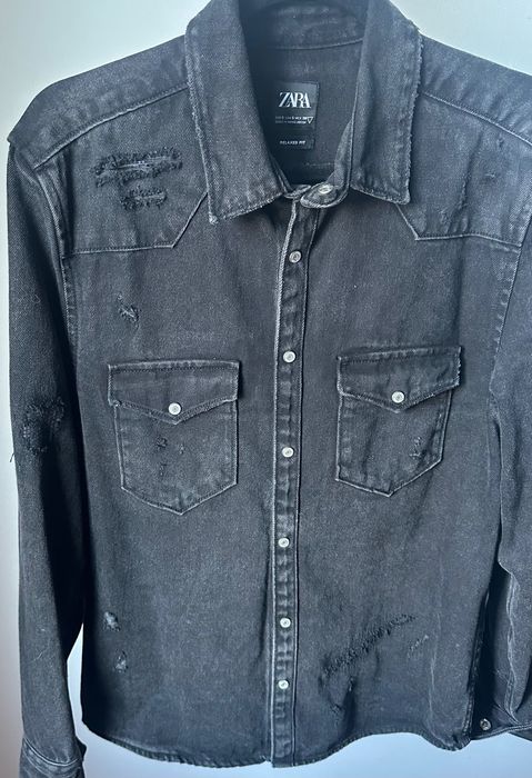 Мъжко дънково яке Zara