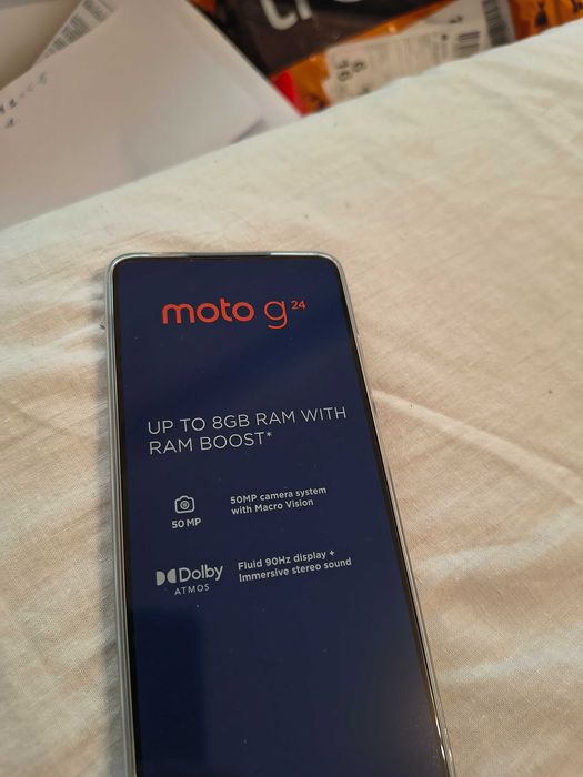 motorola g 24    Matte charcoal
