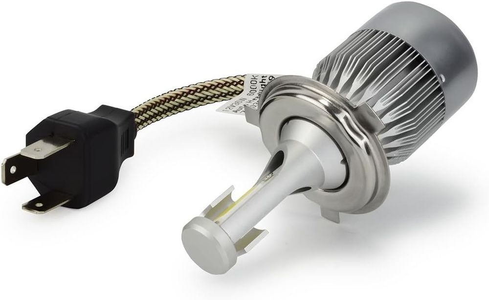 H4 Лед  крушки 72W ,6500K Лед