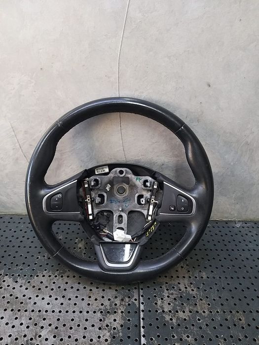 Volan piele in 3 spite cu comenzi renault captur 1 j5 h5 484000110r 632987400b 631651100b