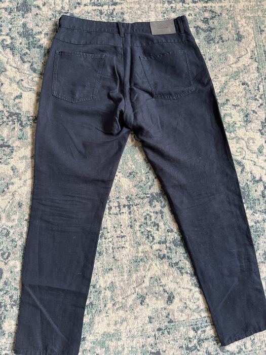 Ленен панталон Massimo Dutti