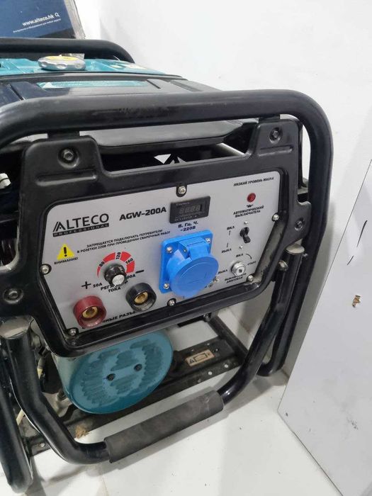 САК Бензиновый генератор сварочный ALTECO AGW 200 A. 1 год гарантий