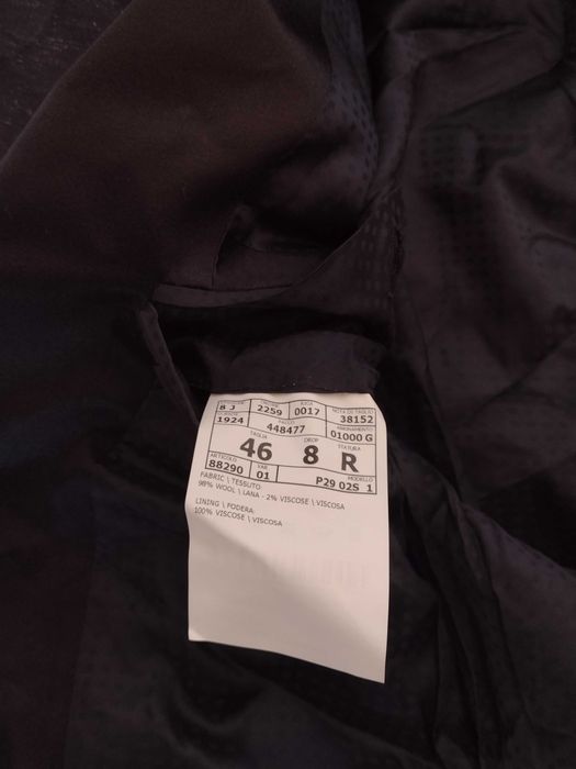 Sacou smoking Pal Zileri 1 nasture lana original marimea 46 sau S nou