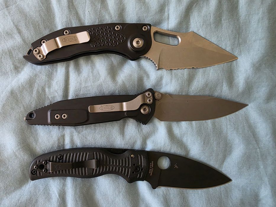 Ножове Microtech и Spyderco