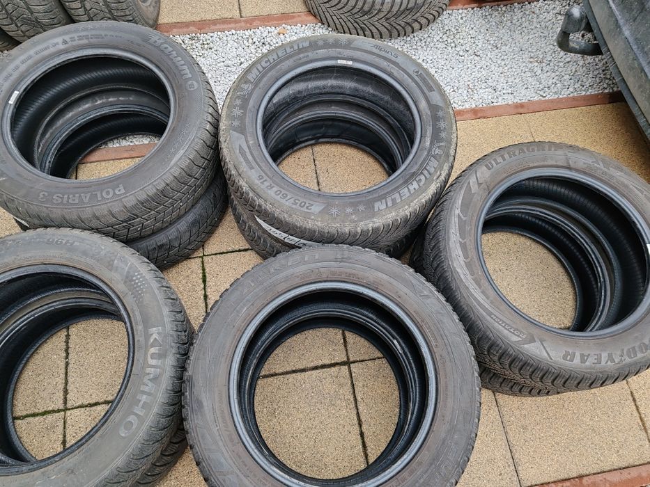 Vând cauciucuri 205/60/16 M+S seturi de câte 2 buc imp Germania