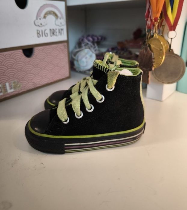 Converse piele naturala intoarsa 20