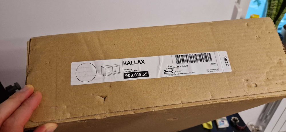 Etajeră IKEA KALLAX 77x42 cm