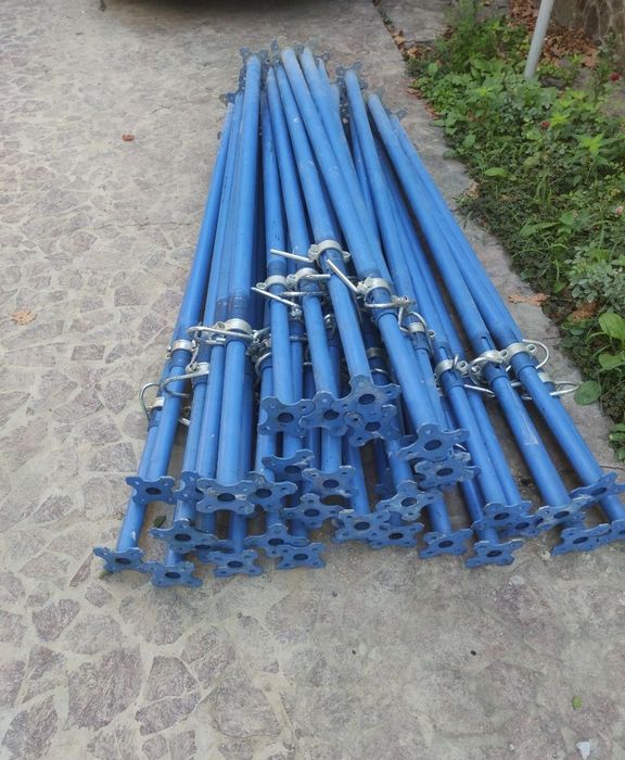 Teleskopik Stoyka Domkrat. Телескопический стойка. Леса. Xavoza