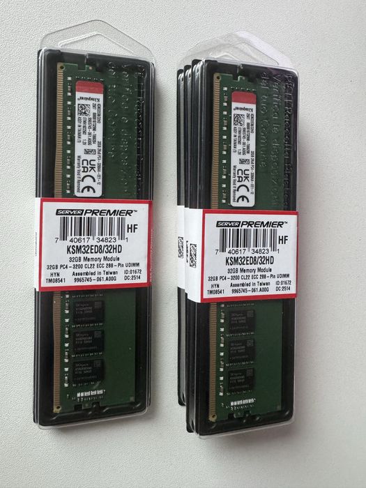 Memorie RAM Kingston Server Premier 32GB DDR4 3200MHz ECC