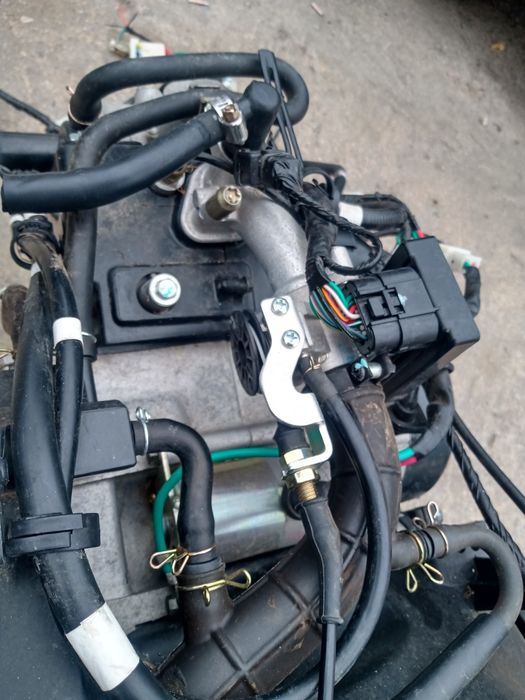 SYM Fiddle IV 50 E5 скутер 2021 г. Модел на части