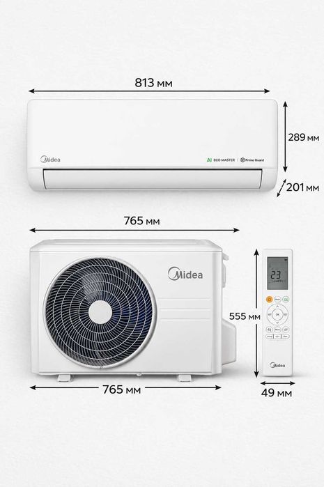 Кондиционер Midea Alba Pro 12 BTU