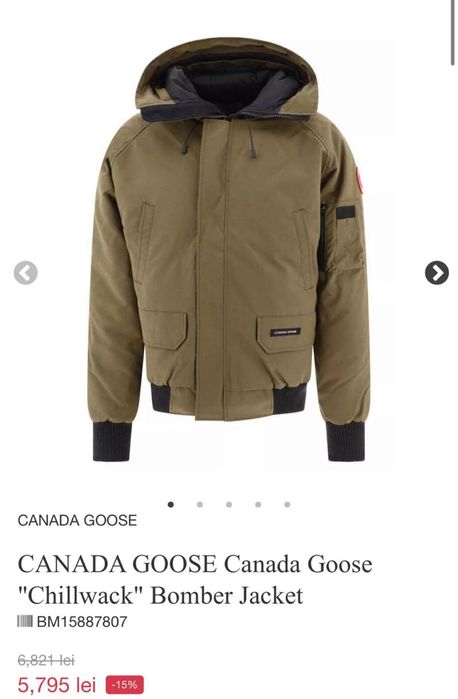 Geaca originala Canada Goose