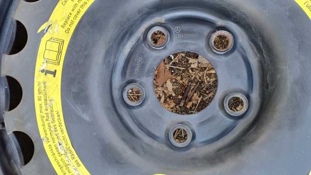 Резервна гума - патерица - Mercedes - 17"