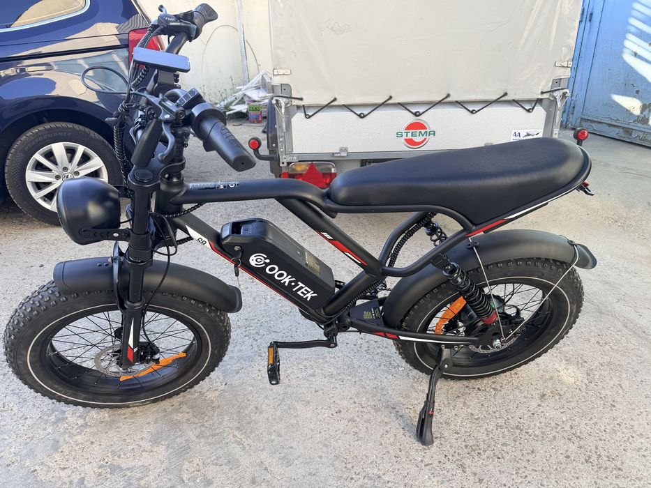 Bicicleta electrica  O OKTEK S8, motor 1000W,baterie 48V 17,5AH