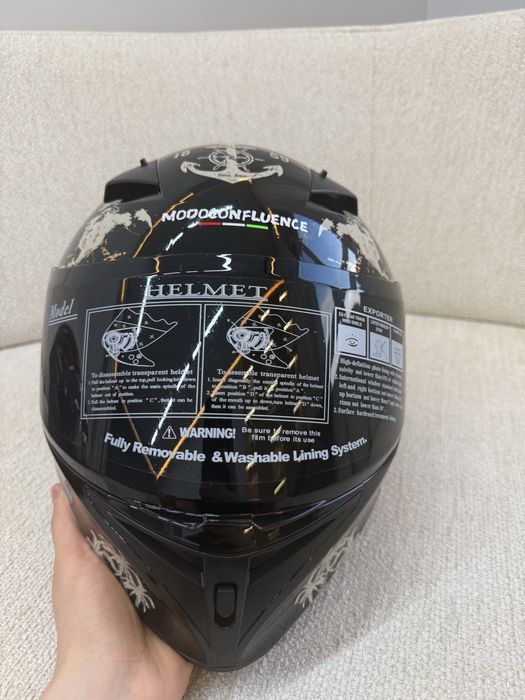 Мото шлем мопед шлем !