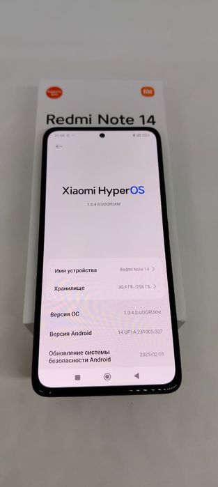 Xiaomi Redmi Note 14 (256GB/16GB)+ Подарок