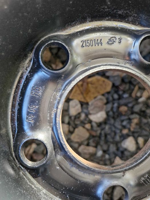 4 jante pe 15 originale GM /OPEL