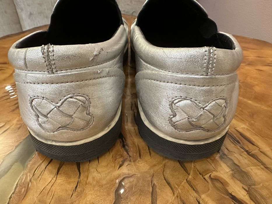 Лоферы  кожаные Ботега венета