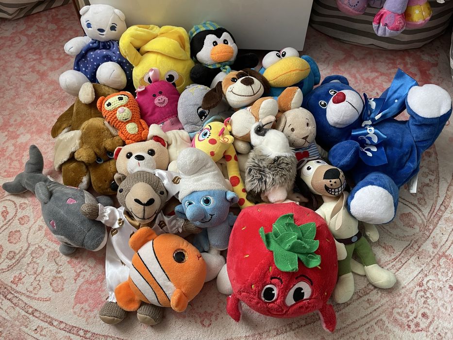 Комплект от 22 плюшени играчки