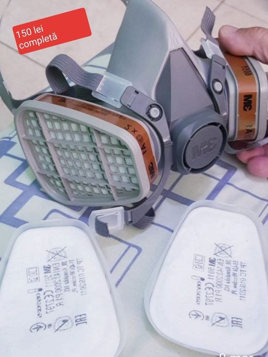 Mască de protecție 3M cu accesorii