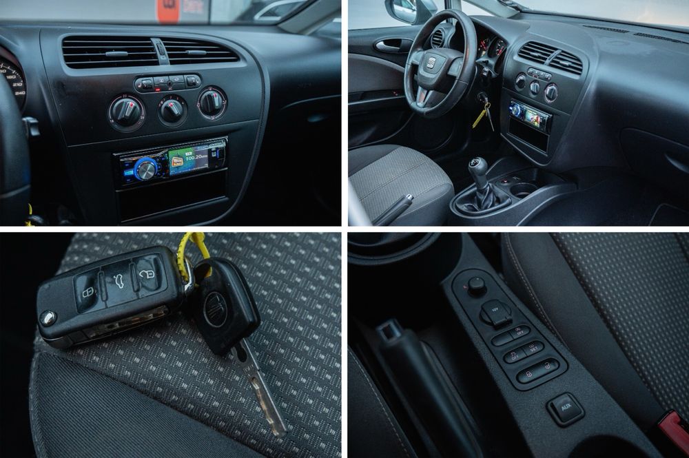 Seat Leon -2012-credit auto - scaune incalzite - senzori - jante aliaj