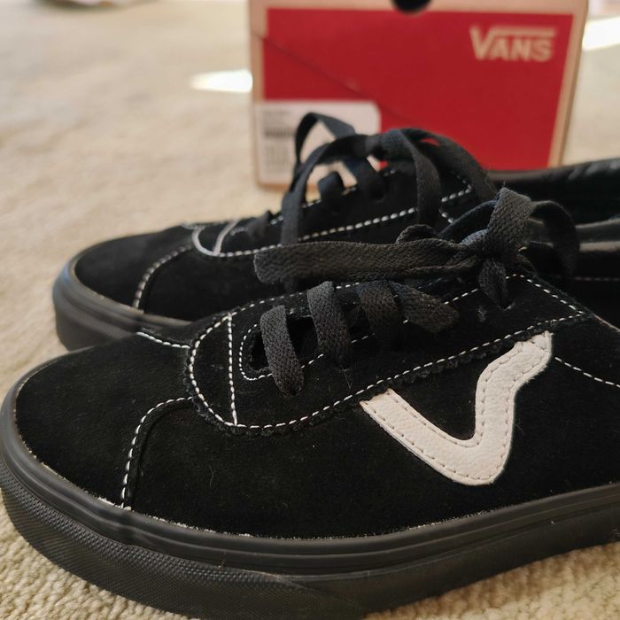 унисекс маратонки кецове Vans Sport, велур (размер 38 / стелка 24см)