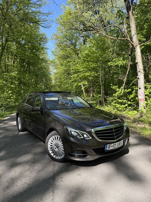 Mercedes-Benz E250 CDI W212 Facelift – 2014 – 204 CP – Manuală – Pachet elegant și foarte bine întreținut