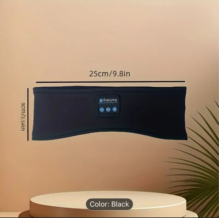 Bentiță Bluetooth Enjoying pt somn, sport, yoga, travel - NOUA