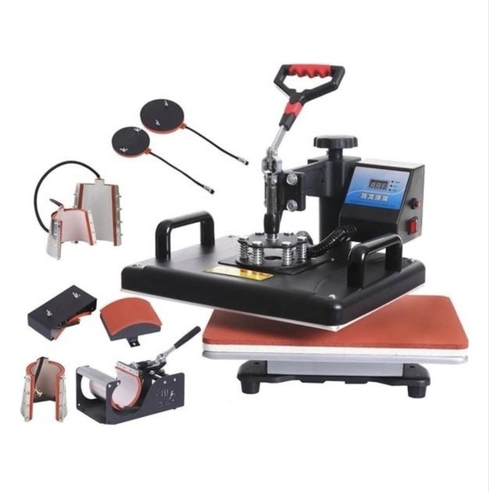 Термопресс 8 в 1 для сублимационной печати(кружки, тарелки, футболки)