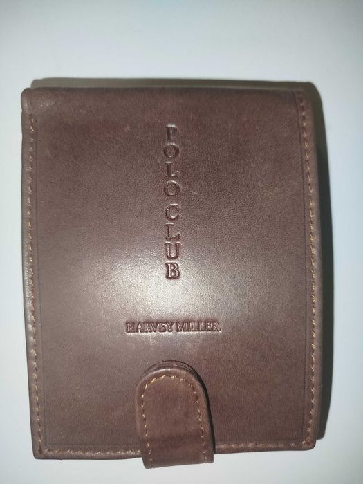 Нов мъжки портфейл естествена кожа