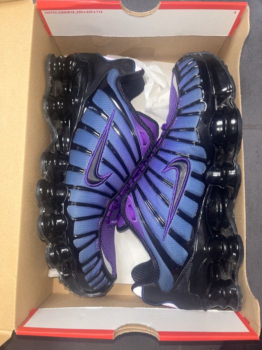 Обувки  синьо-лилав Shox