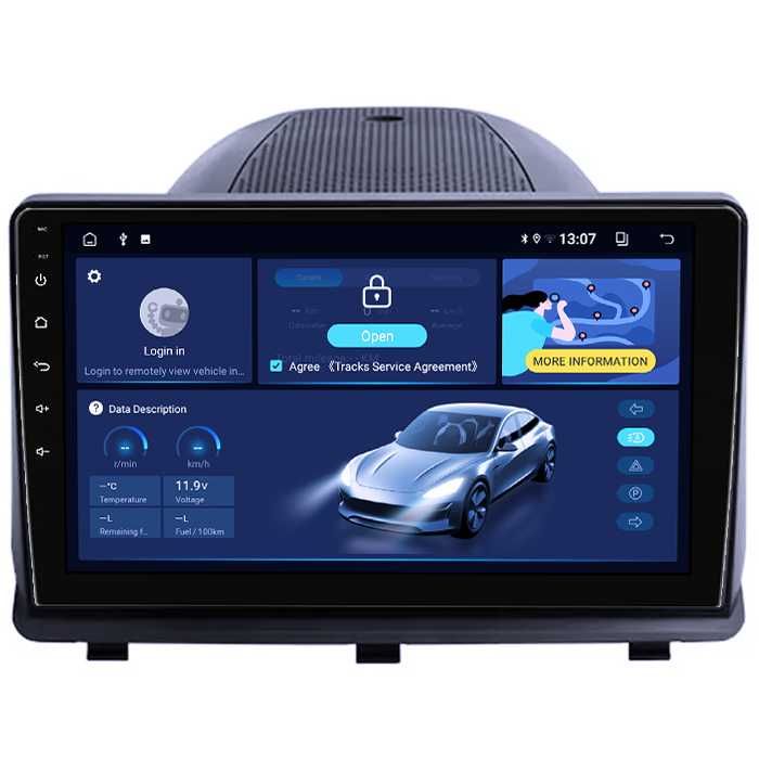 Navigatie 4GB RAM 64 GB ROM, Opel Antara 2008-2013, Android 14