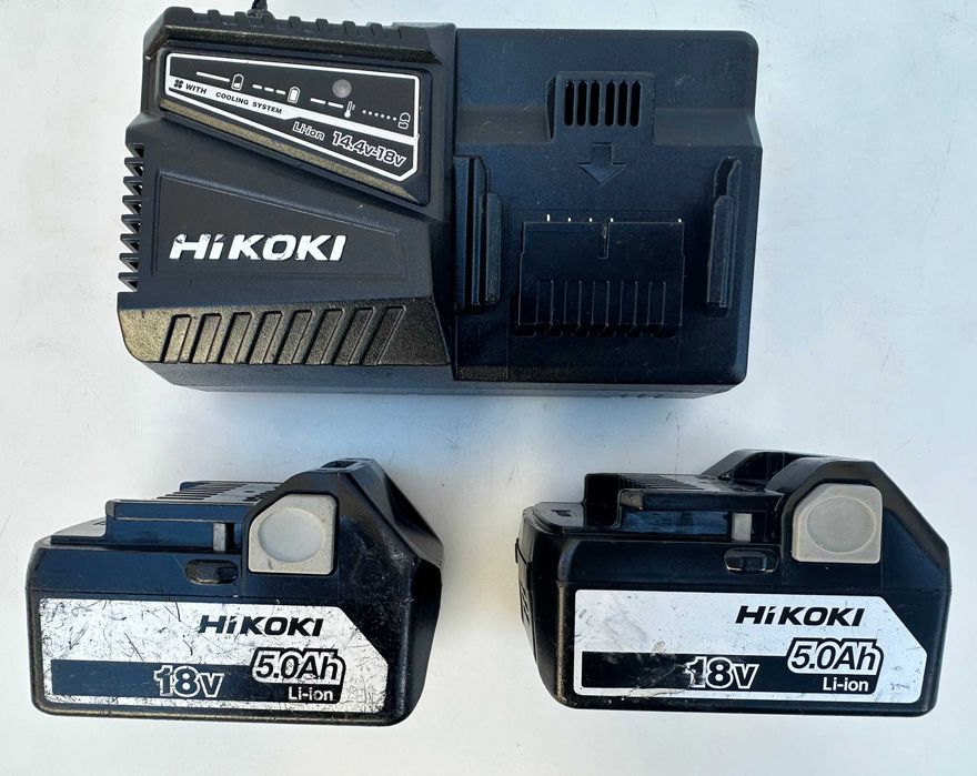 HiKoki G 1813DA - Безчетков ъглошлайф 2x18V 5.0Ah 2024г.
